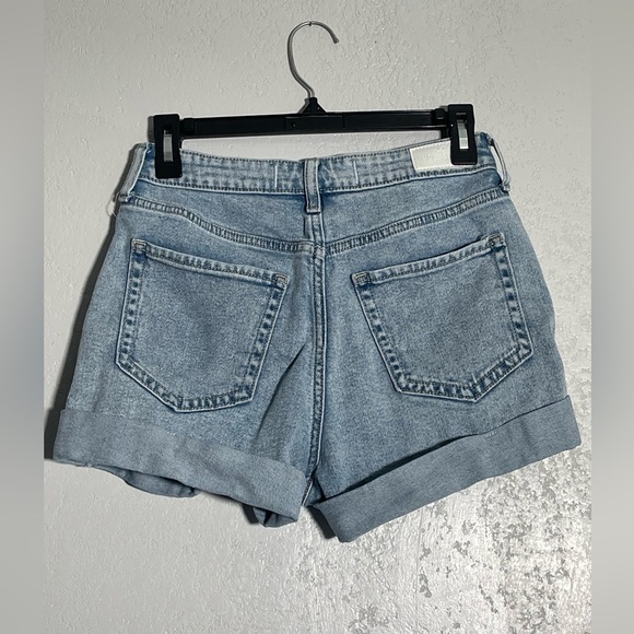 Distressed Denim Women's Shorts - Picture 2 of 4